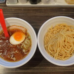 Ganso Chuukatsukemen Daiou - つけ麺 太麺 並盛　８００円