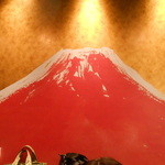 壁に富士山。。。