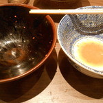 六厘舎 TOKYO - 完食。。。ツレの半分も。。。