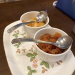 トマト - 福神漬け