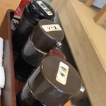 市場食堂 - 卓上調味料