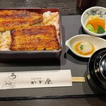 かど屋 - お決まり定食(肝吸い・漬物付き)3190円