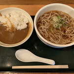 (有)高本製麺所 - カレー丼セット