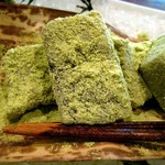 黒糖わらび餅（拡大）