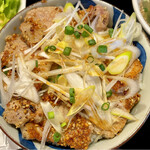 焼肉ホルモン すみのや - 【ネギ塩豚カルビ丼 ¥950】