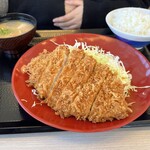 かつや - ロースカツ定食