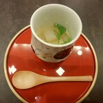 京都ブライトンホテル - 鯛とかぶらのお吸い物