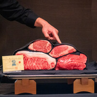 神戸牛炉釜炭焼ステーキ IDEA 銀座 - 勢戸さんのお肉、 シャトーブリアン、 テット、 サーロイン、 ランプ