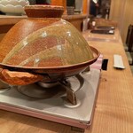 鳥つね自然洞 - 鶏スープ炊コース