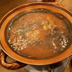 鳥つね自然洞 - 鶏スープ炊コース