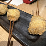 Odashi Detaberu Kushi Katsu To Kama Meshi No Semmonten Ginan - 黒毛和牛