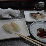だるま寿司 - つぶ貝とトリ貝