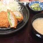 Tonkatsu Kagurazaka Sakura - さくらミックスフライ定食