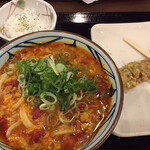 丸亀製麺 - トマたまカレーうどん