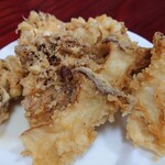 瀧の家 - 舞茸、エリンギ天