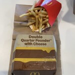 McDonald's - Double Quarter Pounder with Cheese(Combo Meal)♪