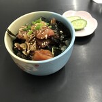 ラーメン街道 - ミニ漬けマグロ丼