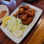 丸千葉 - たこ唐揚げ。