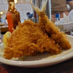 丸千葉 - 美しきあじフライや！