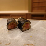 すし処 睦月 - ネギトロ巻き