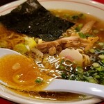 麺屋 千鶏 - W鶏ラーメン