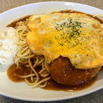 スパゲティ コモ - えっ？普通盛り頼んだんだけどって聞きたくなりますよｗ