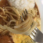 スパゲティ コモ - もちもち太めの麺