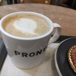 PRONTO - カフェオレ。