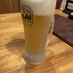 広島焼き どんき - 生ビール