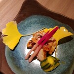 和菜酒房 おりべ - 五穀味鶏の生姜風味の西京焼き 980円