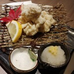 和菜酒房 おりべ - 真だちの天ぷら 1100円