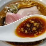 大津家 - 超超超美味しい醤油ラーメンのスープ