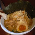 Raamenhidamari - 味噌ラーメン[680円]＋海苔[100円]