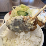 わ楽 - チキン南蛮　オンザライス  