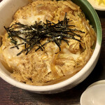 扇庵 - ミニ丼セット（かつ丼＆きつねうどん）
