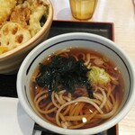 Manyousoba - セットのミニそば