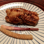 あさば - 穴子黒米寿し