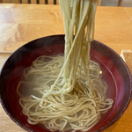 そば切り 石垣 - 今日のそばは見た目も味も当店ではこれ迄で最高