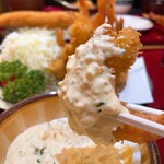 海老どて食堂 - 金鯱城盛り定食（海老10本） 2068円