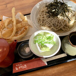 蕎麦家いごころ - ごぼう天ざるそば
