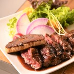 Sauteed Wagyu fillet Steak and foie gras Rossini lunch set