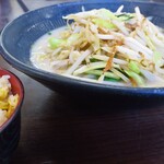 長秀龍 - 野菜白胡麻担々麺＆ミニチャーハン