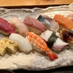 丸清寿司 - シャリは大き目です