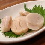 大八 - 貝柱の塩焼き