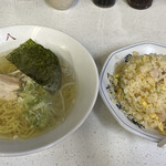 大八 - Aセットチャーハン＋ラーメン（塩）¥600