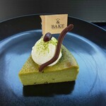 ＆BAKE - 抹茶と小豆のチーズケーキ