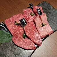 焼肉ぽんが 田町店 - 特選厚切り盛り合わせ