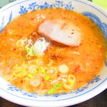 ラーメン昇龍 - 得セット・肉味噌ラーメンと半チャーハン　９５０円（税込）の肉味噌ラーメンのアップ【２０２１年１０月】