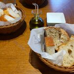 ベーカリーレストラン テルメツー - 食べ放題のパンとオリーブオイル