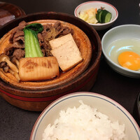 人形町今半 上野広小路店 - すき焼きには赤だし♪いいですよね♪